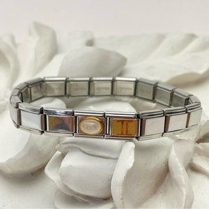 Zoppini Charm Bracelet with Two Charms